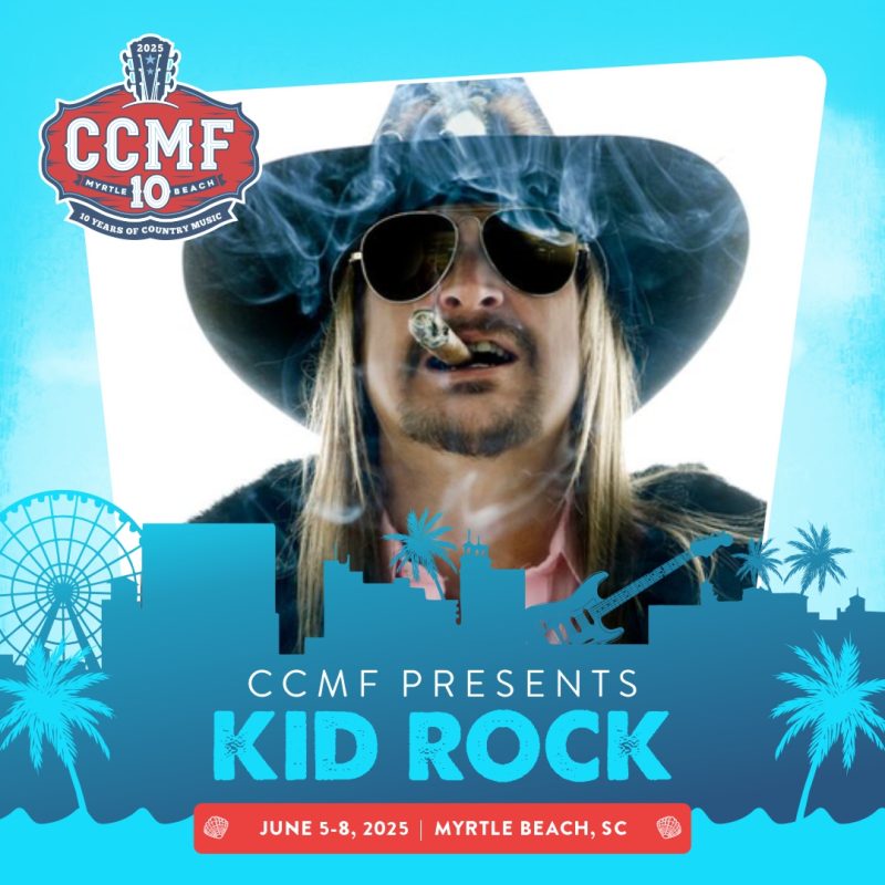 Your Second 2025 Headliner Announcement: Kid Rock