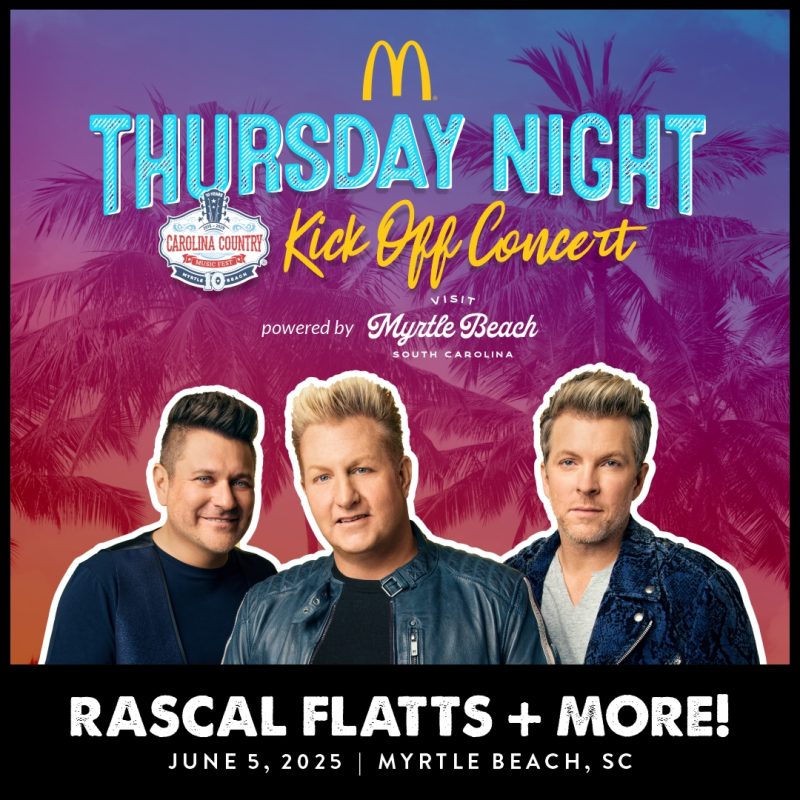 Your Fourth Headliner at CCMF2025: Rascal Flatts