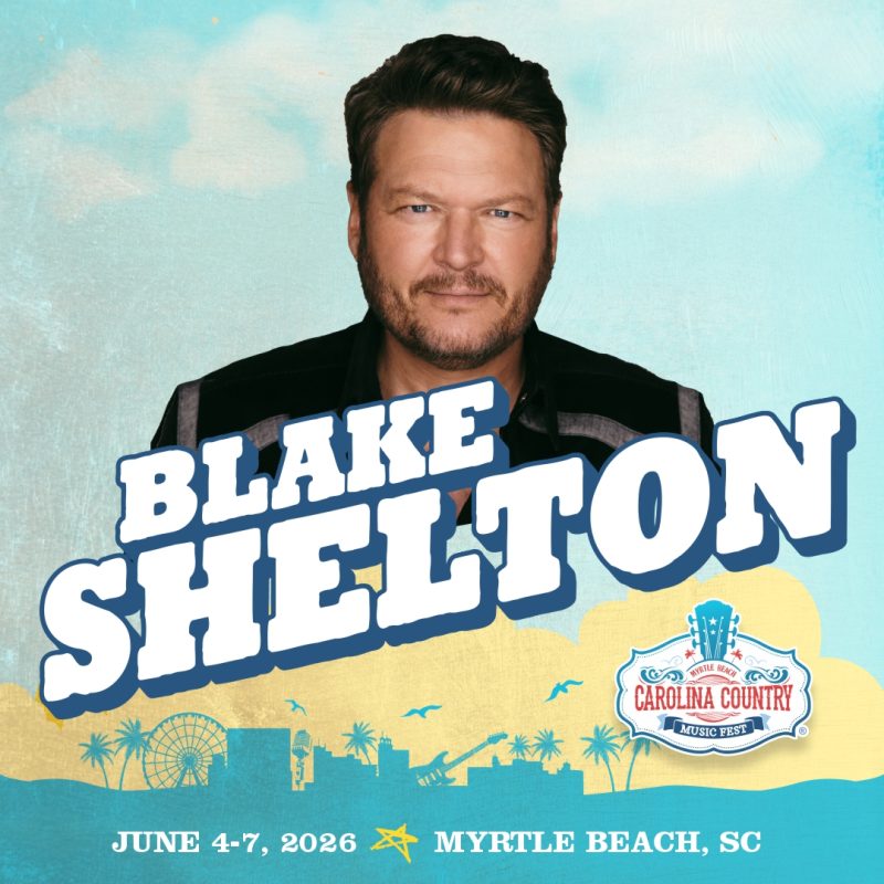 Blake Shelton is Coming to CCMF 2026
