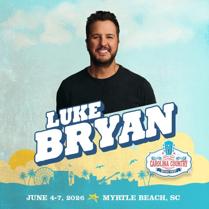 Luke Bryan is Coming to CCMF 2026