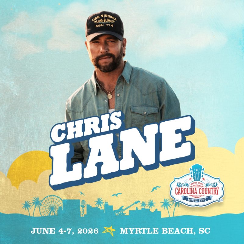 Chris Lane is Coming to CCMF 2026!