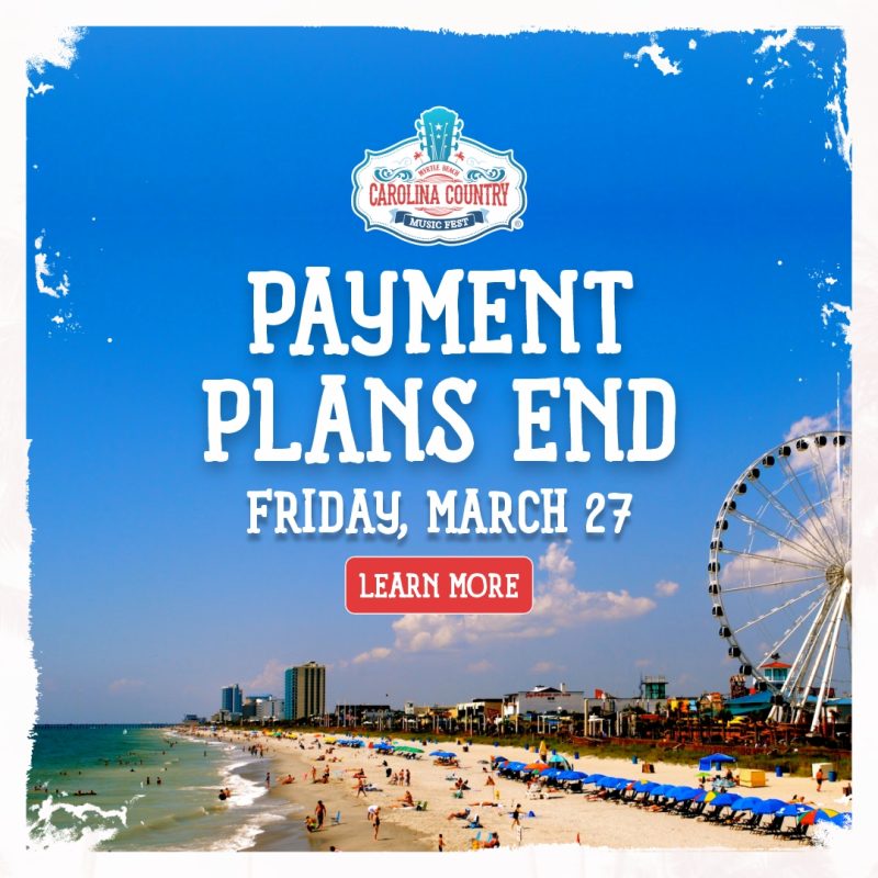 Payment Plans Ending March 27!