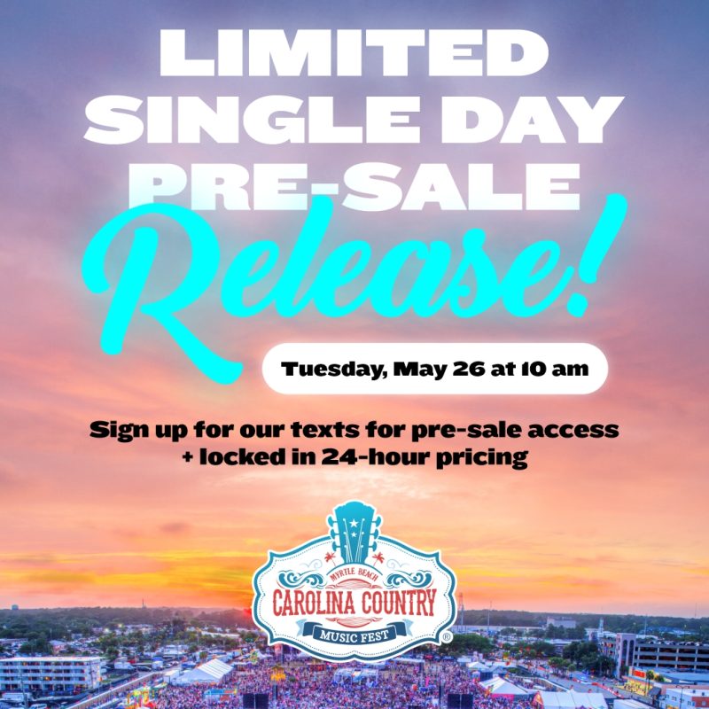 Limited 2026 Single-Day Ticket Release